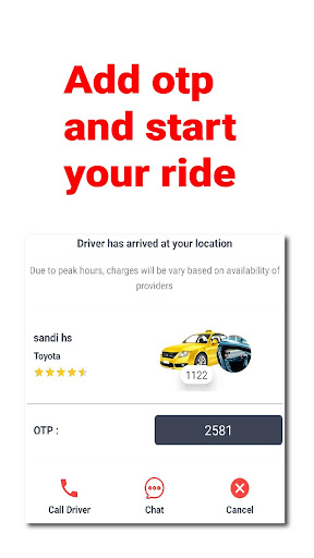 RosemontElite Taxi Screen 2
