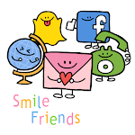 Cover Image of Download Simple Theme Smile Friends  APK