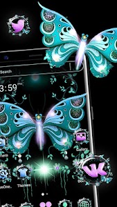 Butterfly Glitter Themes Unknown