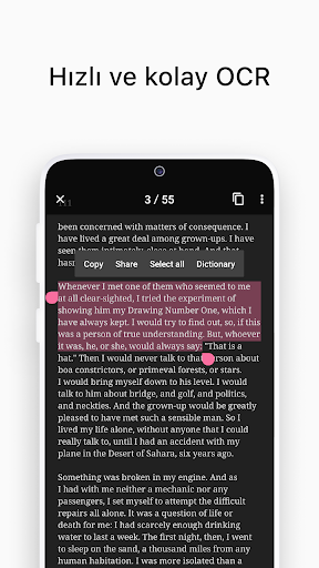 vFlat Scan-PDF Tarayıcı ve OCR ekran görüntüsü
