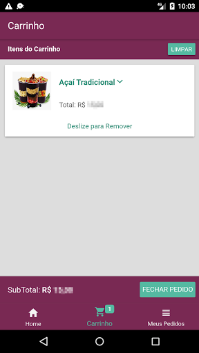 Açaí Café Screen 3