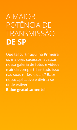 Android application Rádio Gazeta FM screenshort