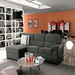Slika ikone stylish sofa for minimalist an