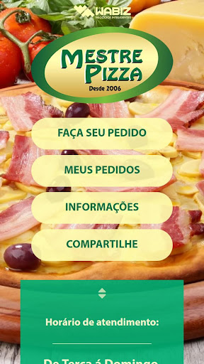 Android application Mestre Pizza SP screenshort