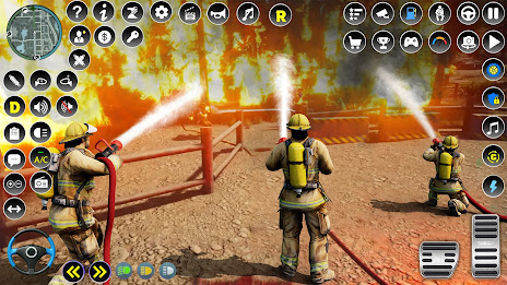 jogo de bombeiro simulator poster 3