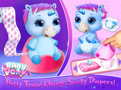 Baby Pony Sisters - Virtual Pet Care & Horse Nanny  Screenshots 11