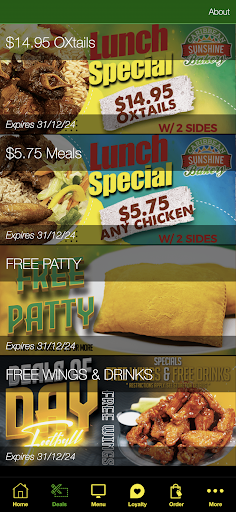Caribbean Sunshine Bakery Screen 2