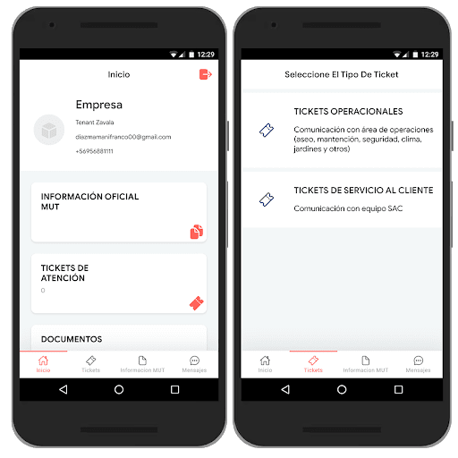 Android application MUT screenshort
