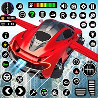 Flying Car Shooting Game: Modern Car Games 2021