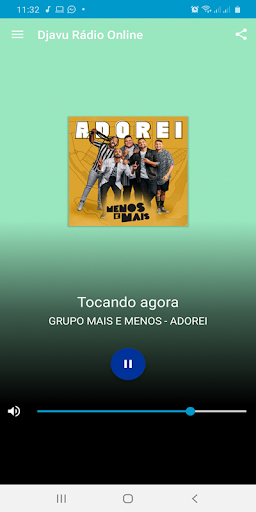 Android application Djavu Rádio Online screenshort