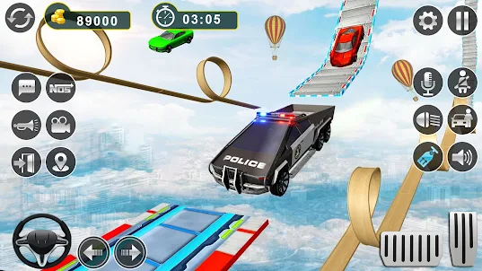Cop Car Games: GT Car Stunts