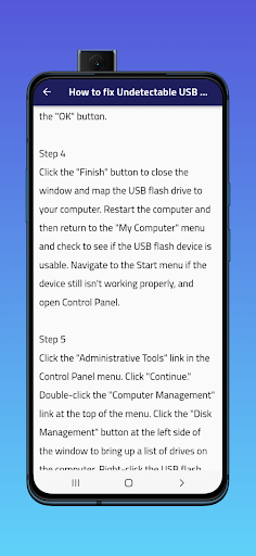 How to Repair USB Flash Drive