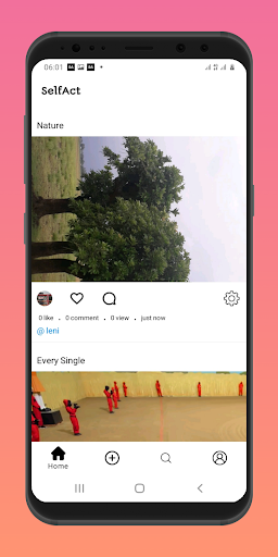 SelfAct Screen 2