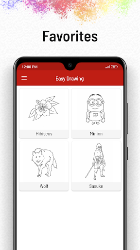 Screenshot of Easy Drawing: Learn to Draw
