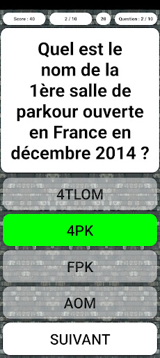Kuiz - Parkour Screen 2