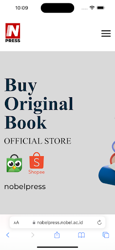 Android application Nobel Press screenshort