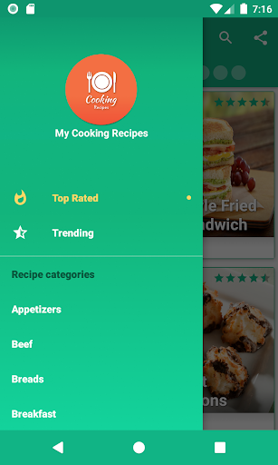 My Cooking Recipes Screen 2