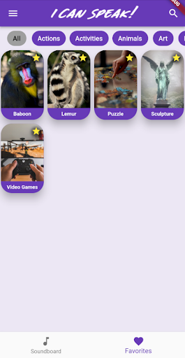 I Can Speak! PECS AAC Screen 3
