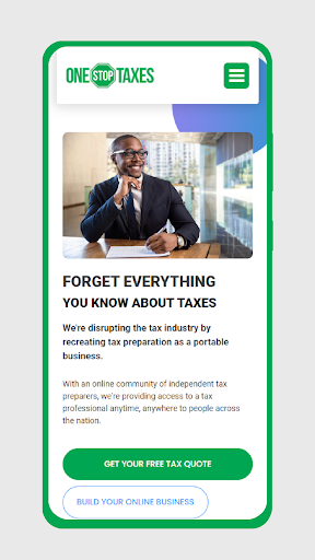 Android application One Stop Taxes screenshort