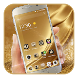 Gold Silk Luxury deluxe Theme icon