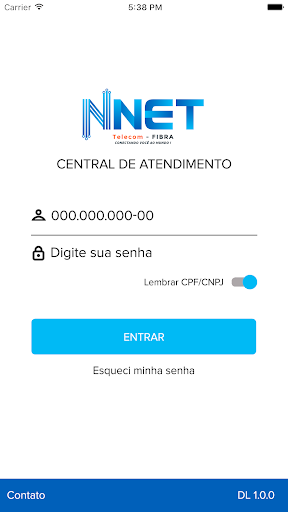 Android application NNET Telecom screenshort