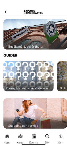 Explore inTrollhättan Screen 2