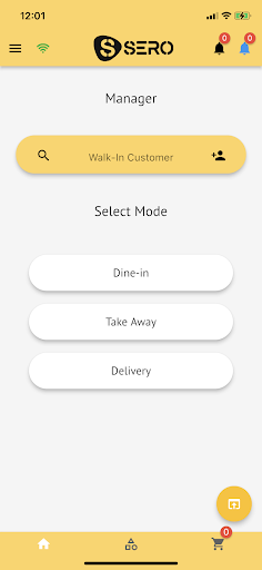 SeroPOS - Point of Sale App Screen 2