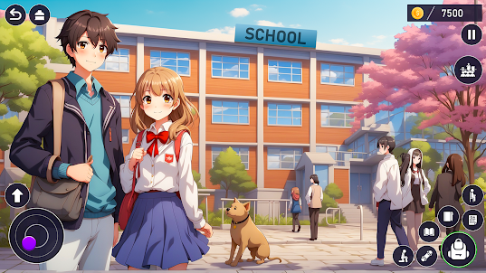 High School Love Sakura Games