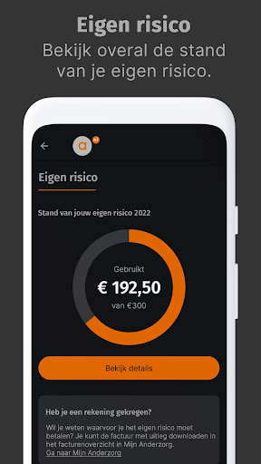Anderzorg app Screen 2