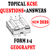 GEOGRAPHY KCSE TOPICAL QUESTIONS+ANSWERS(FORM1- 4) icon