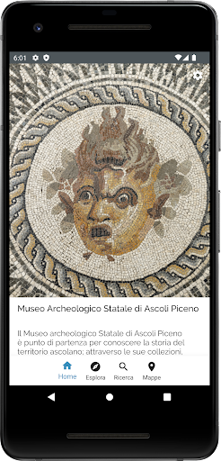 Android application Museo Archeologico di Ascoli screenshort