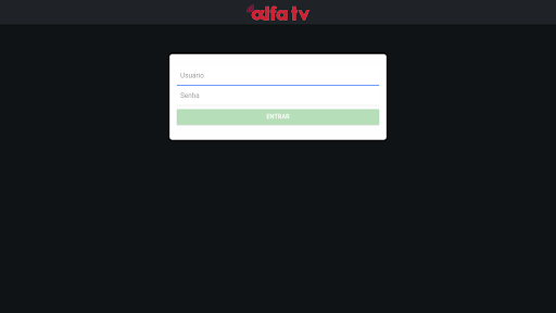 Alfa tv STB Screen 3