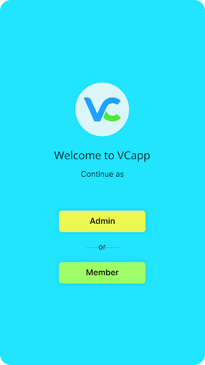 Android application VC App screenshort