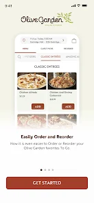 Download Olive Garden's Mobile App