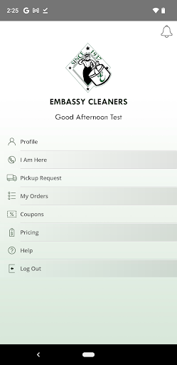 Embassy Cleaners Screen 2