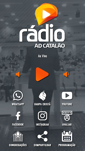 Android application Rádio AD Catalão screenshort