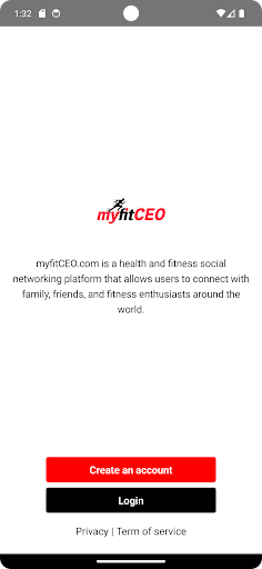 myfitCEO Screen 2