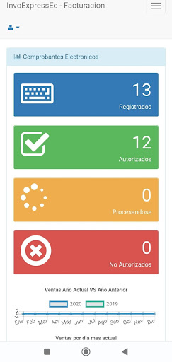 Android application Factura Ec InvoExpress screenshort
