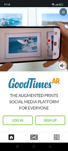 Android application GoodTimes AR screenshort