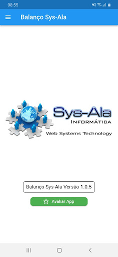 Android application Balanço Sys-Ala screenshort