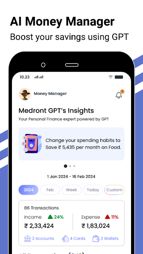 Medront Money Manager & Deals Screen 2