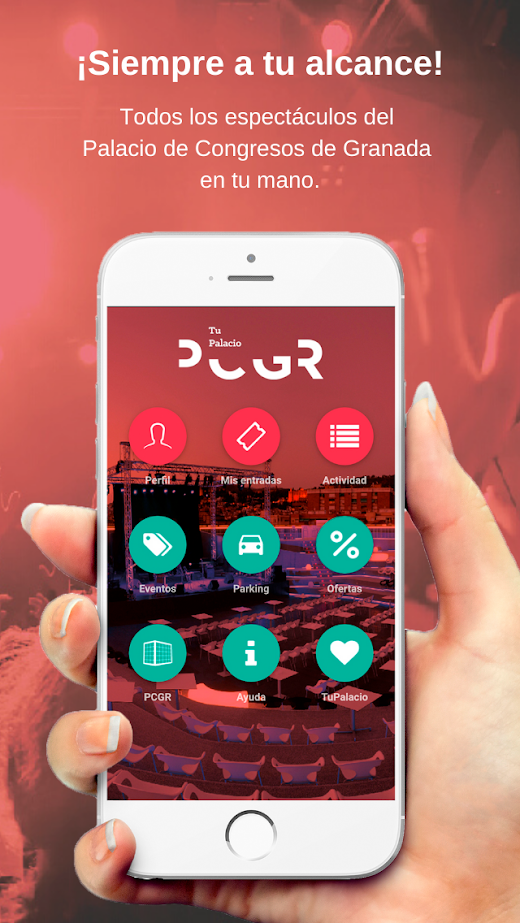 Android application TuPalacio screenshot