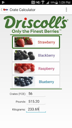 Berry Calculator Screen 2