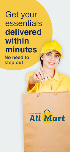 Android application All Mart - Shop Anytime. screenshort