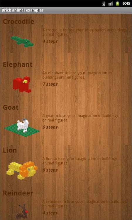 Brick animal examples - 3.10 - (Android)