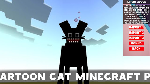 Cartoon Cat Mod for Minacraft