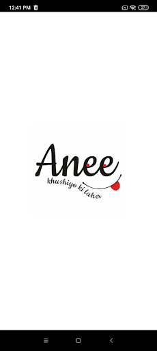 Android application Anee Food screenshort