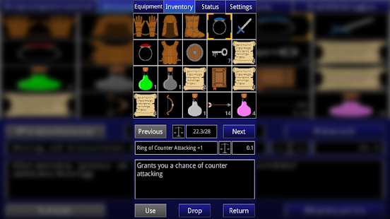 DDDDD - The rogue dungeon game Screenshot