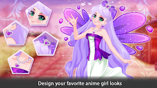 Dress Up Angel Anime Girl Game - Screenshot 2