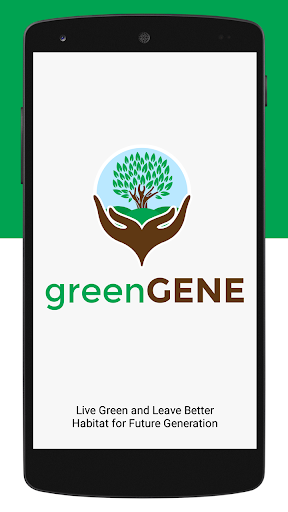 Android application greenGENE screenshort
